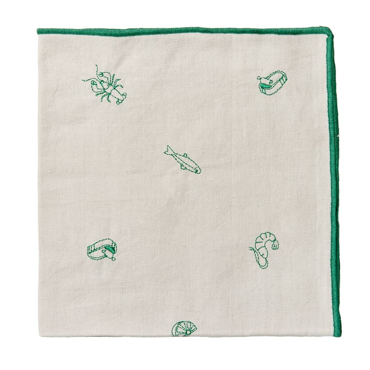 Sea lautasliina 45 x 45 cm - Jelly green - Broste Copenhagen