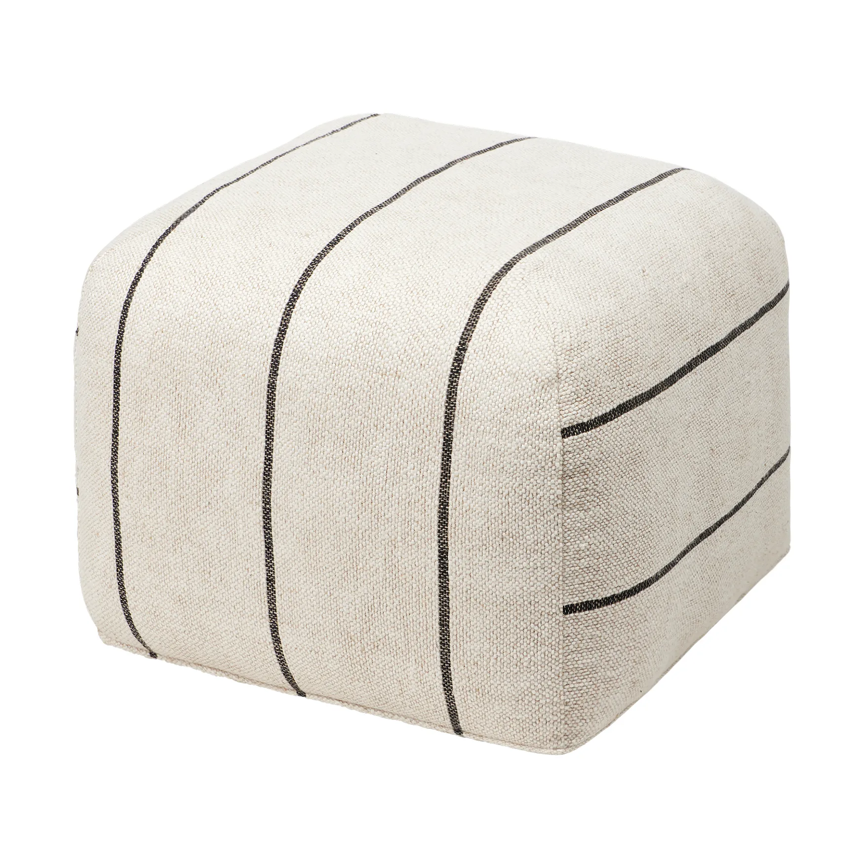Sigrid rahi, Light beige-black, 50x50 cm Broste Copenhagen