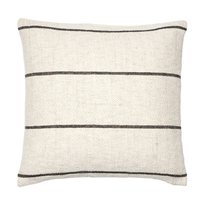 Sigrid tyynynp�äällinen 50x50 cm - Light beige-black - Broste Copenhagen