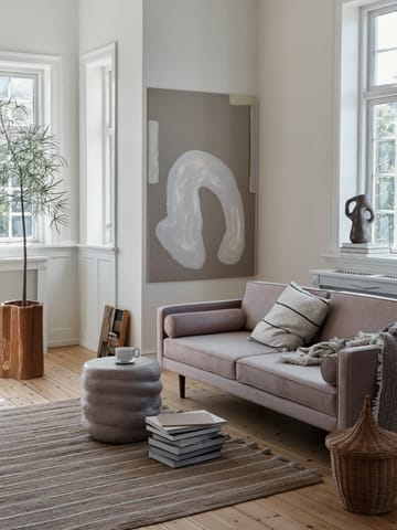 Sigrid tyynynpäällinen 50x50 cm - Light beige-black - Broste Copenhagen