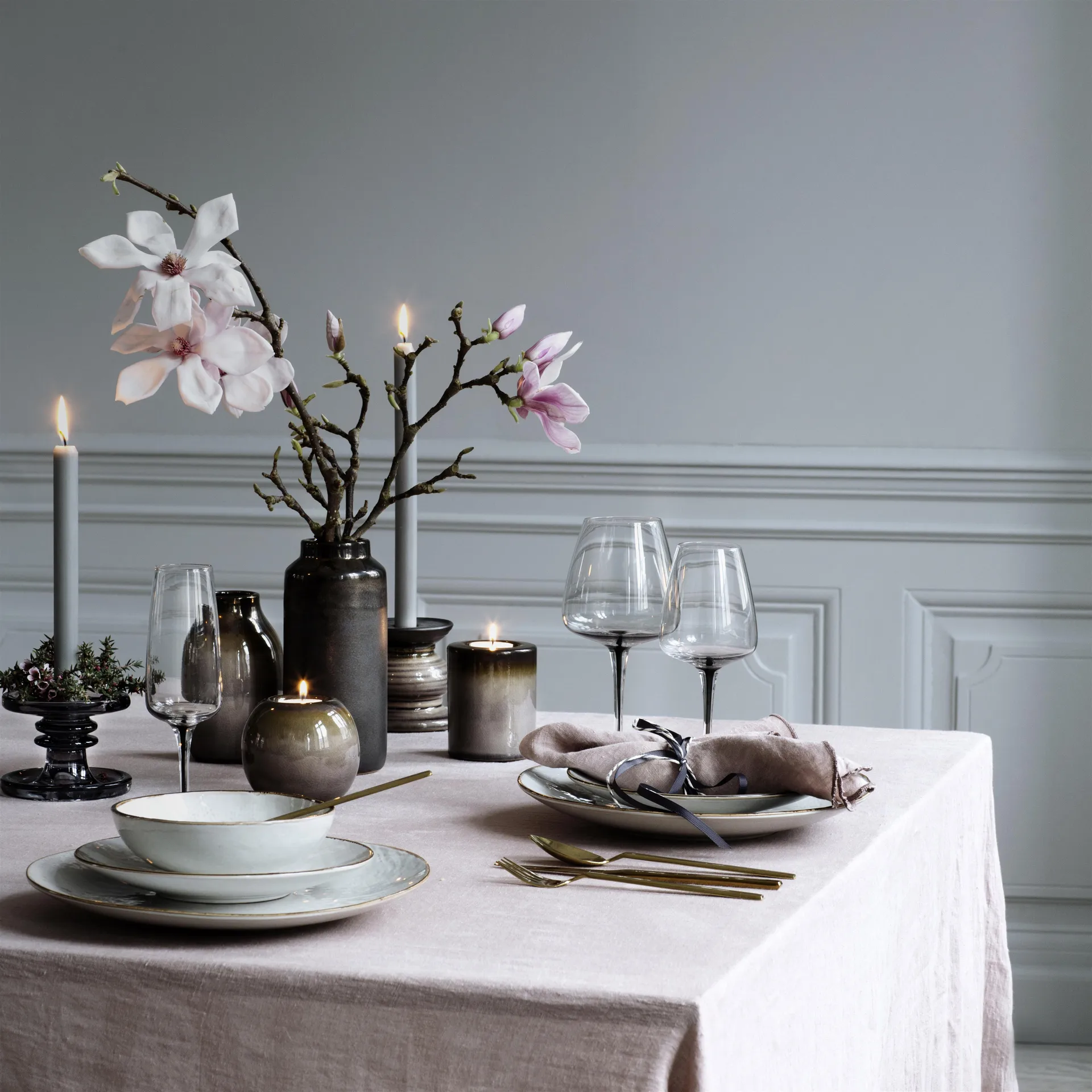 Smoke valkoviinilasi, 40 cl Broste Copenhagen