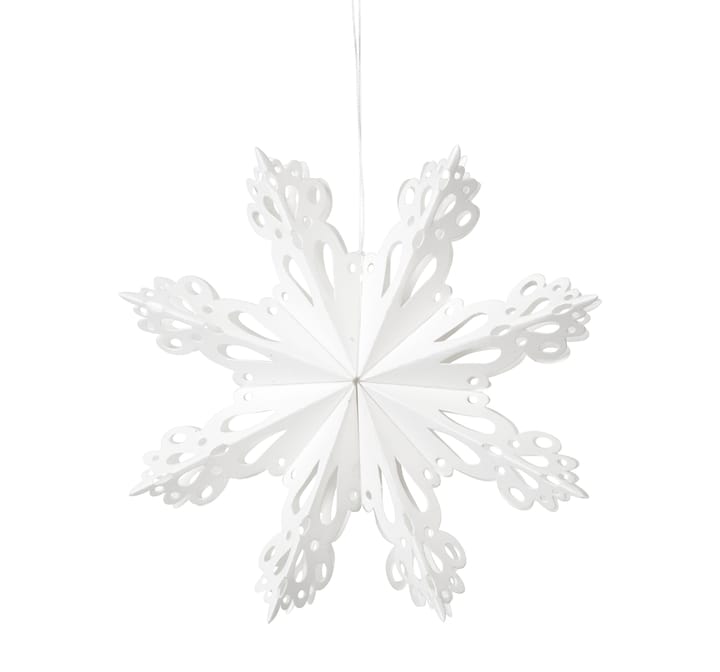Snowflake joulukoriste White - Ø15 cm - Broste Copenhagen