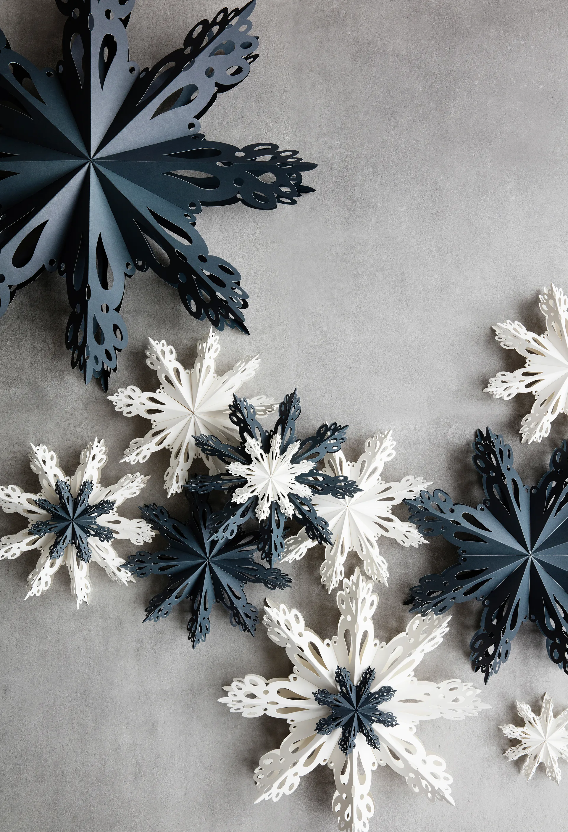 Snowflake joulukoriste White, Ø15 cm Broste Copenhagen