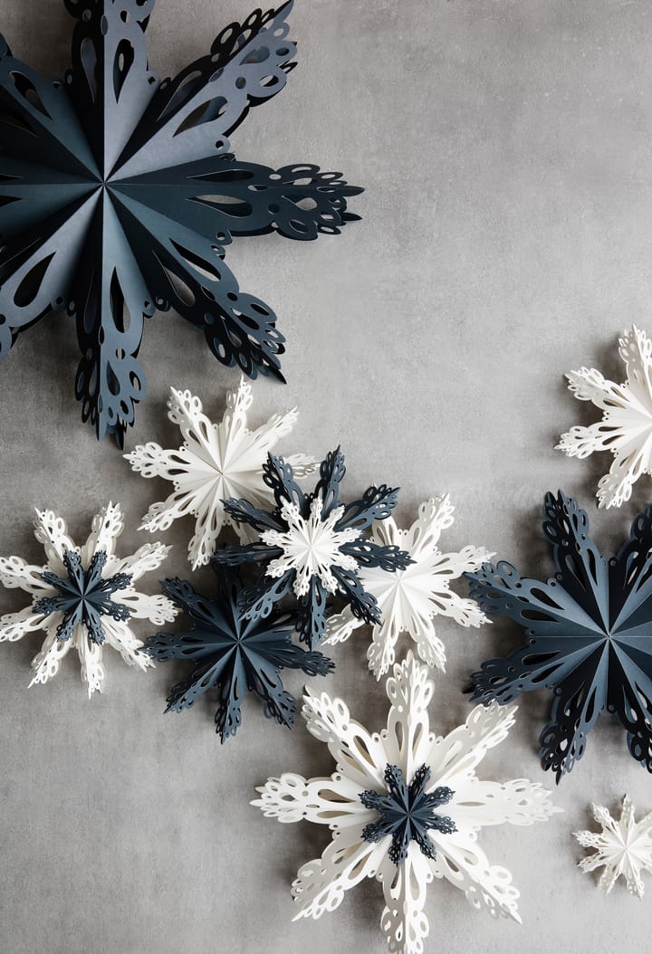 Snowflake joulukoriste White - Ø30 cm - Broste Copenhagen