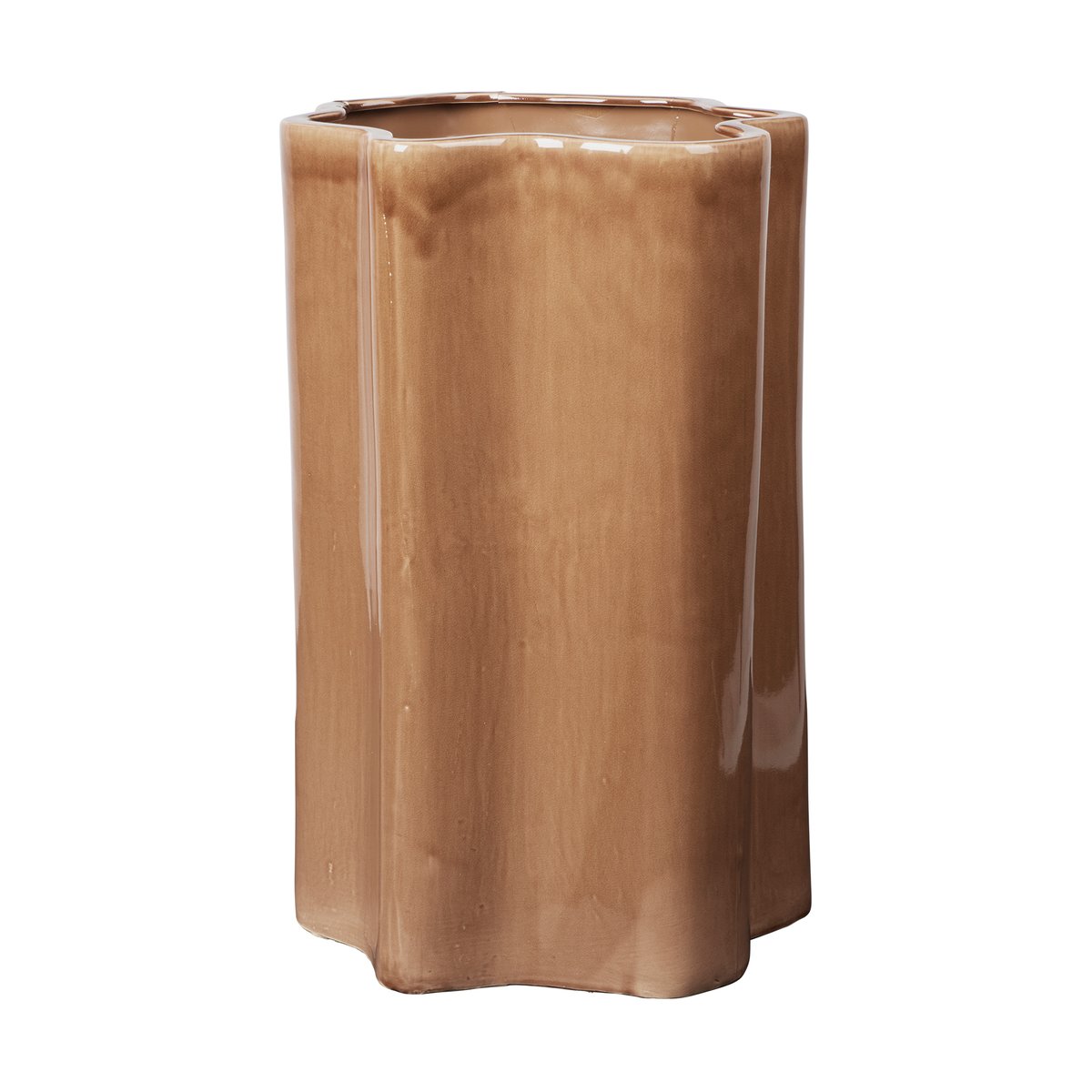 Broste Copenhagen Sonja kukkaruukku K:55 cm Brown | Skandinaavinen Sisustus | Ruukut | Ruskea