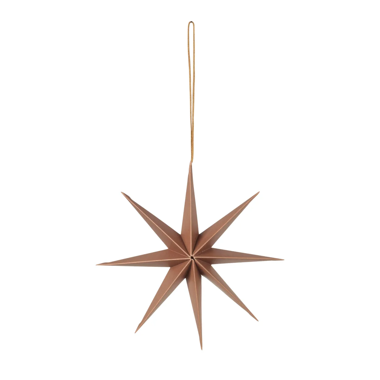 Broste Copenhagen Star paperitähti Ø15 cm Indian tan