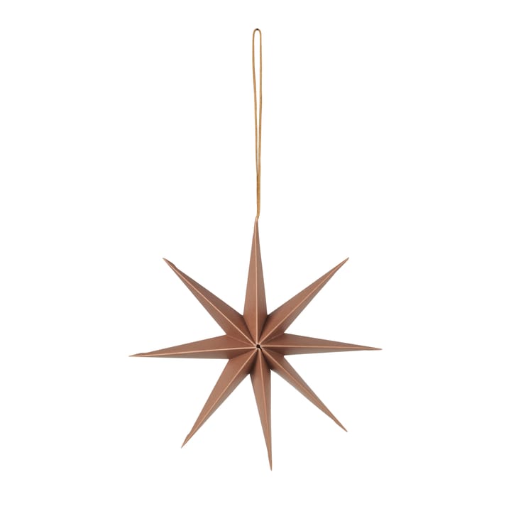 Star paperitähti Ø15 cm - Indian tan - Broste Copenhagen