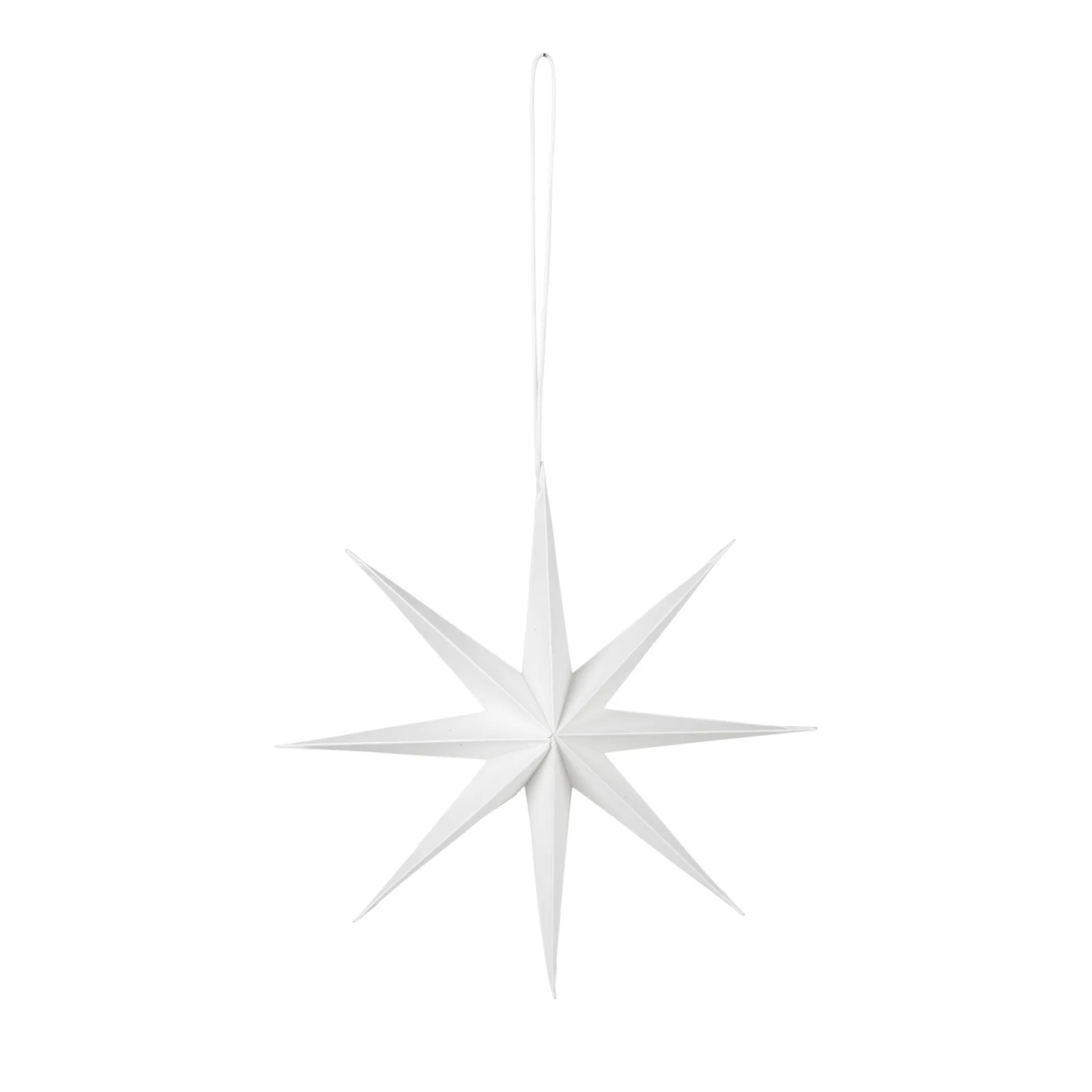 Star paperitähti Ø15 cm, White Broste Copenhagen