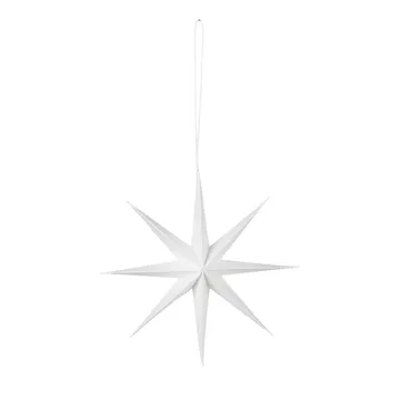 Star paperitähti Ø15 cm - White - Broste Copenhagen
