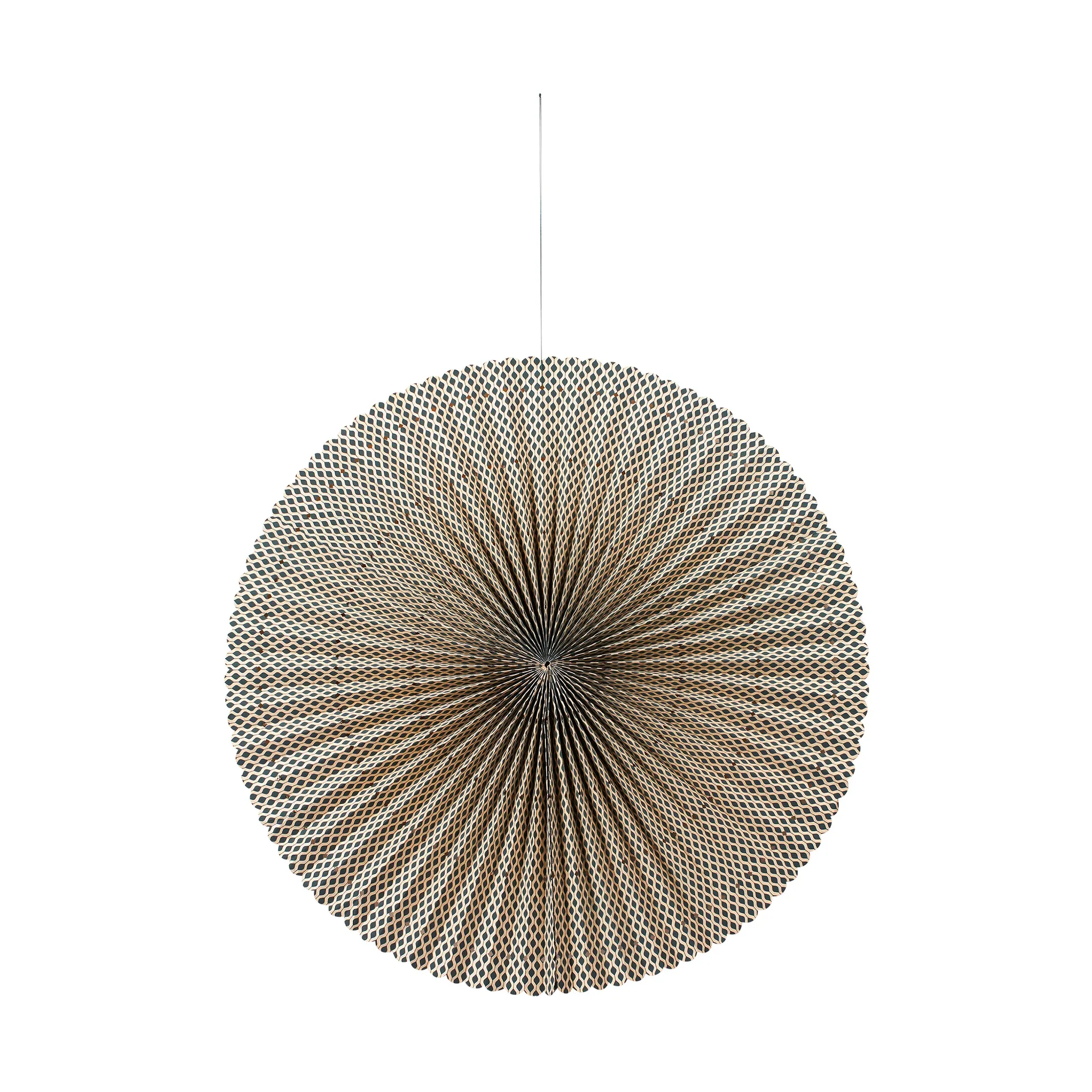 Stella rosetti adventtitähti L Ø60 cm, Deep forest-natural Broste Copenhagen