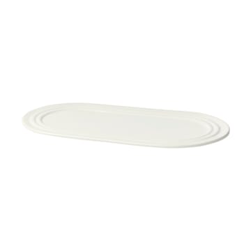 Stevns lautanen, soikea 27,5 cm - Chalk white - Broste Copenhagen