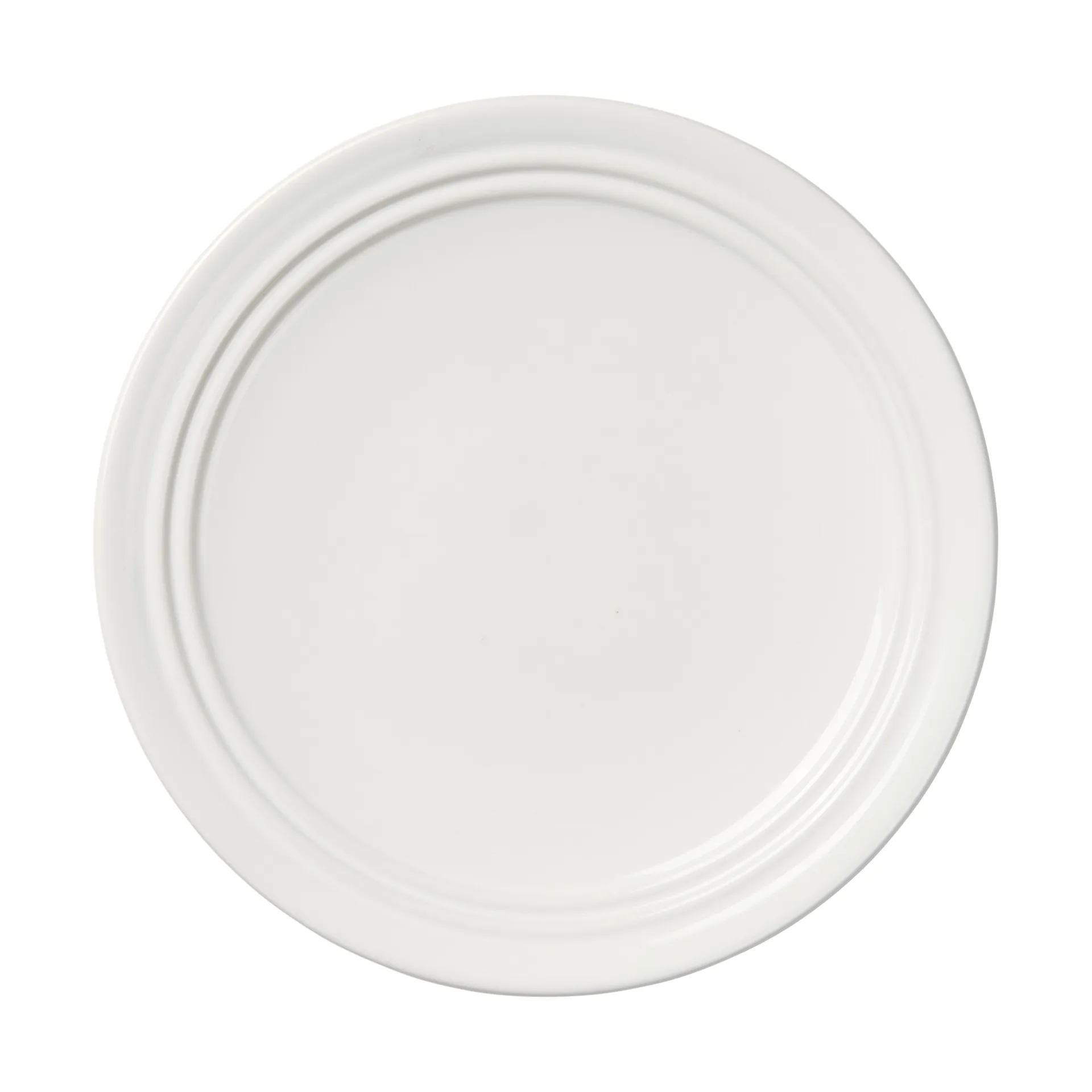 Stevns lounaslautanen Ø21,7 cm, Chalk white Broste Copenhagen