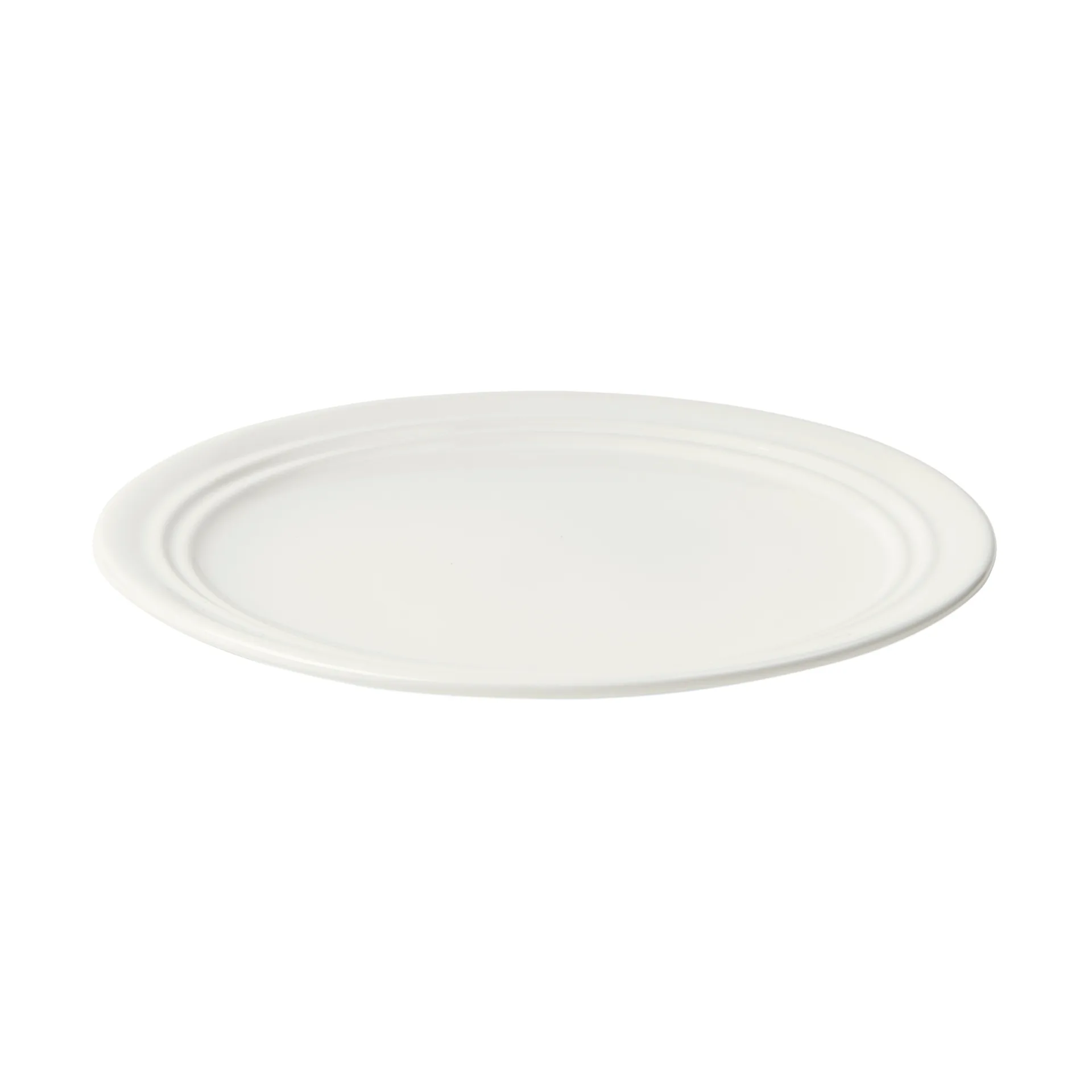 Stevns lounaslautanen Ø21,7 cm, Chalk white Broste Copenhagen