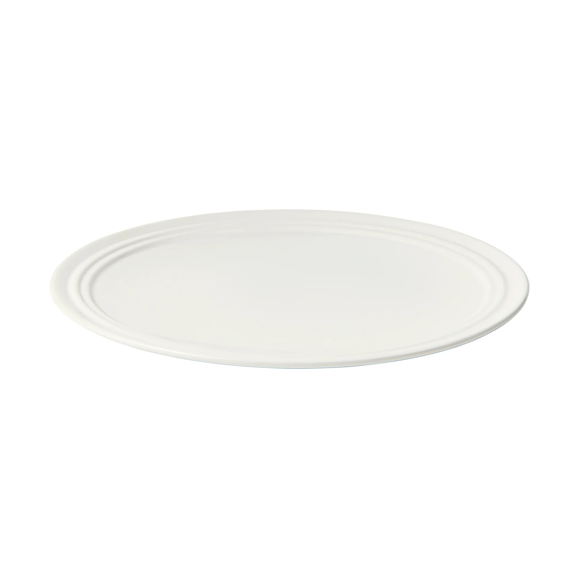 Stevns ruokalautanen Ø28 cm, Chalk white Broste Copenhagen