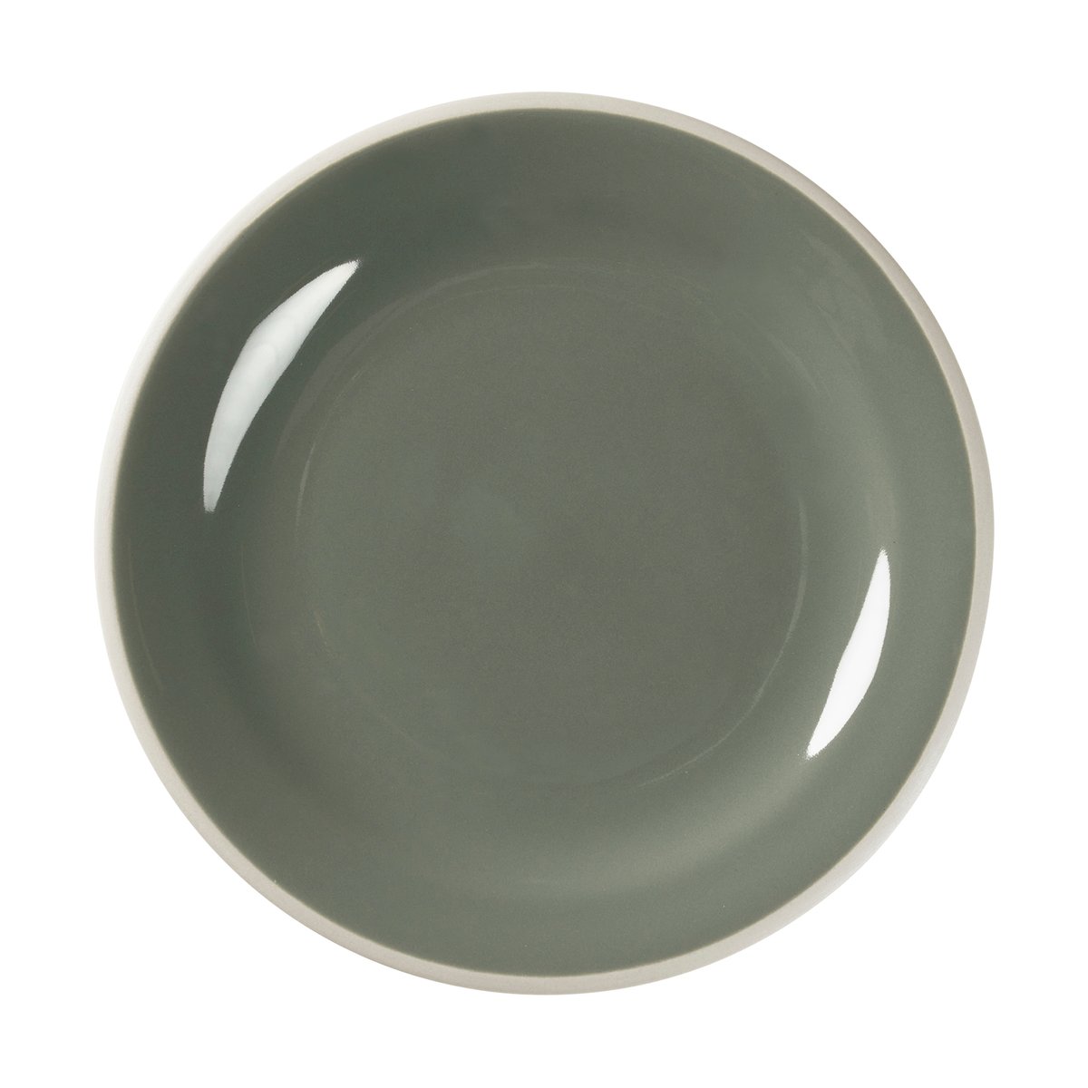Broste Copenhagen Taverna lounaslautanen 22 cm Green