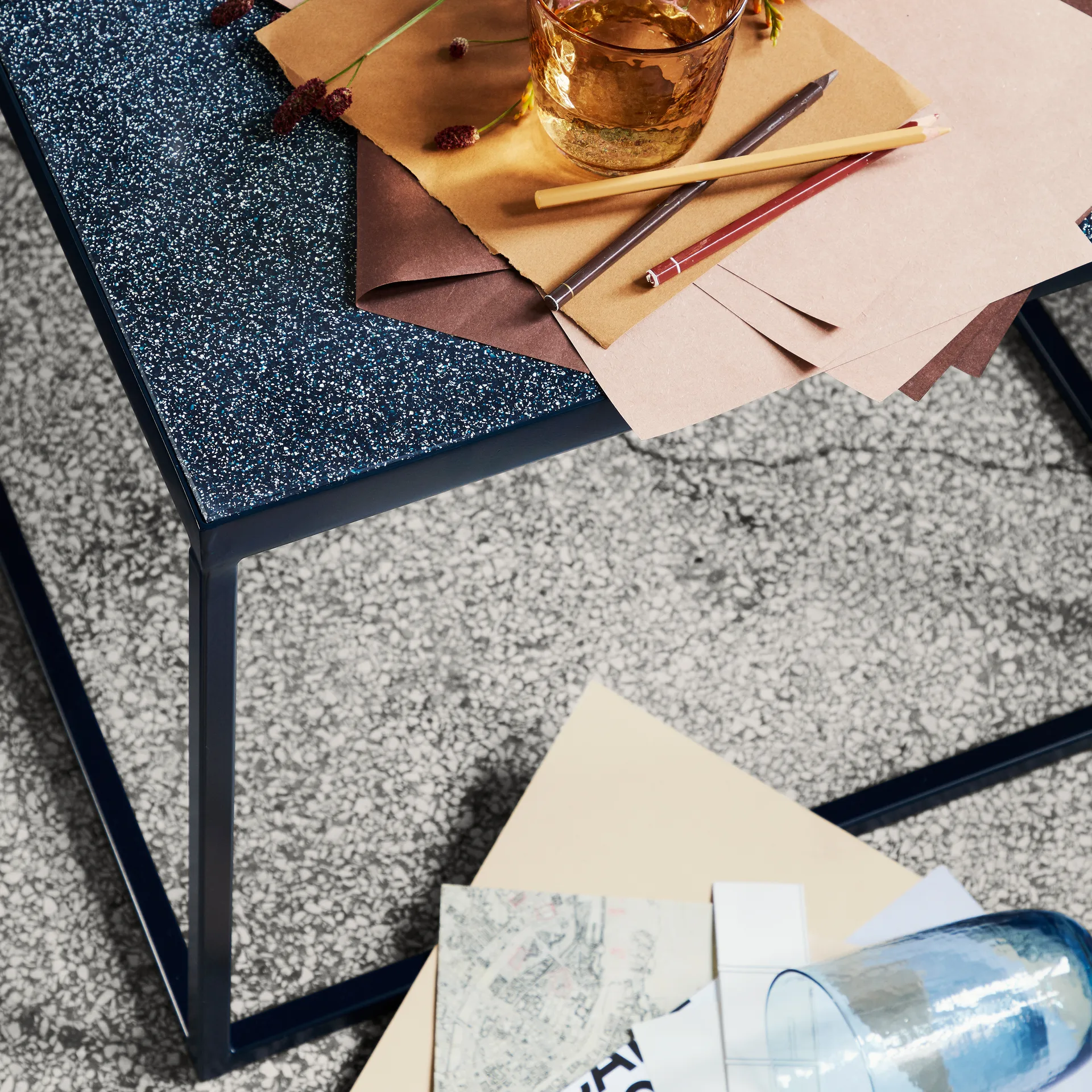 Tilde sohvapöytä setti, Dark blue Broste Copenhagen