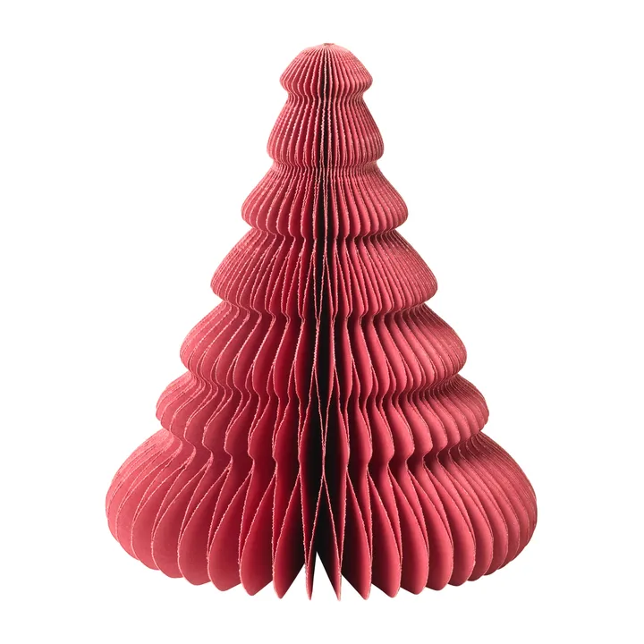 Tree paperikuusi 15 cm - Pompeian red - Broste Copenhagen