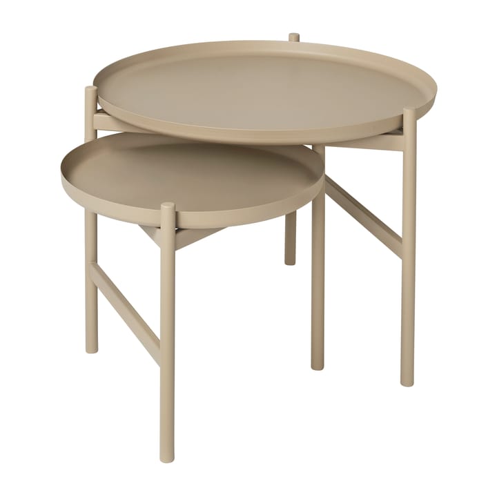 Turner table -sivupöytä Ø 70 cm - Grey - Broste Copenhagen