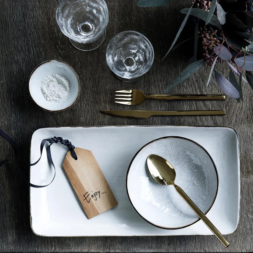 Tvis aterimet 16 osaa, kulta Broste Copenhagen