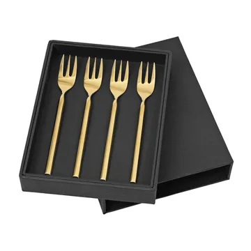 Tvis haarukka 4-pakkaus - Kulta - Broste Copenhagen