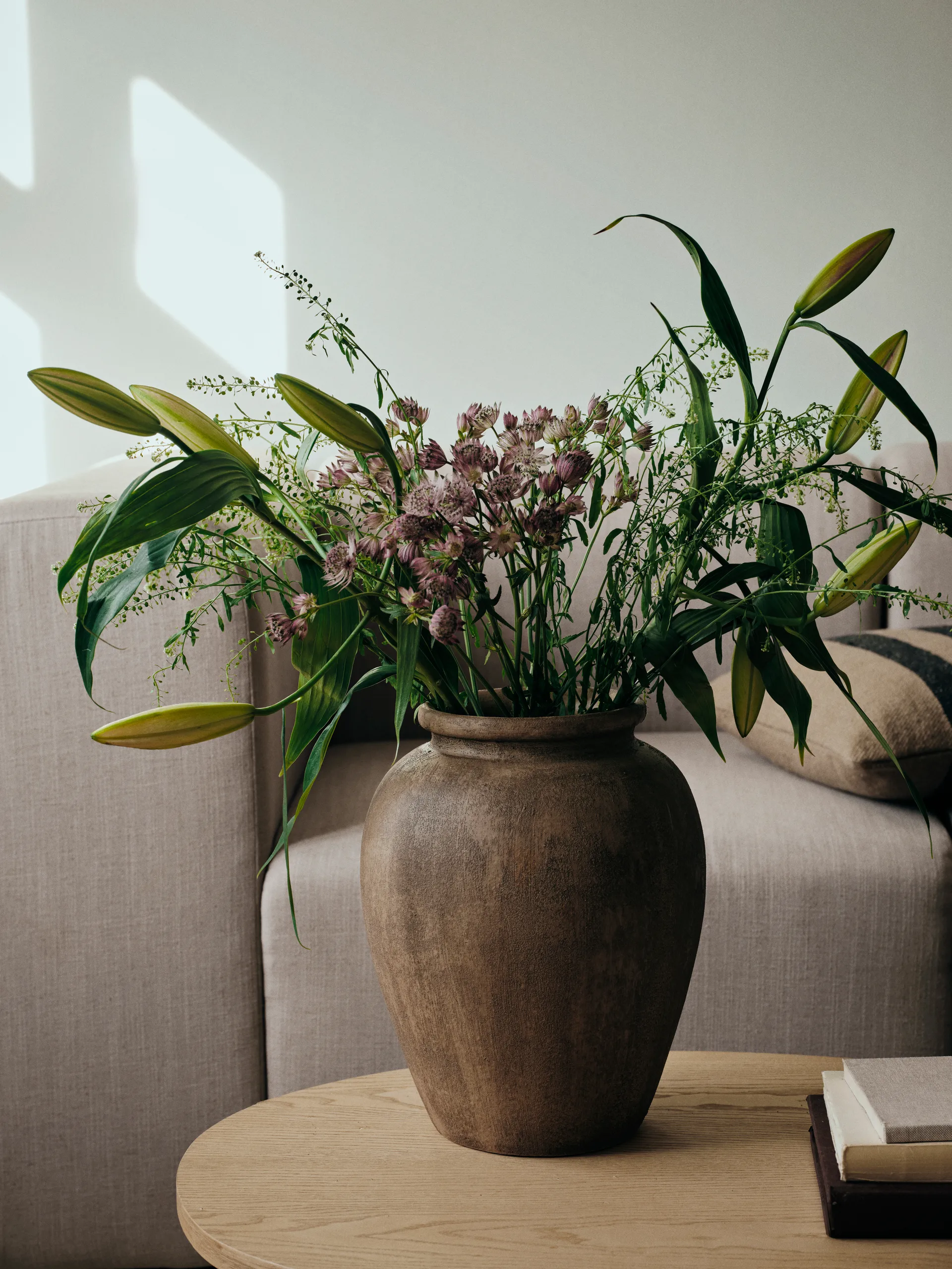 Uma maljakko, Rustic vaaleanruskea, 30 cm Broste Copenhagen