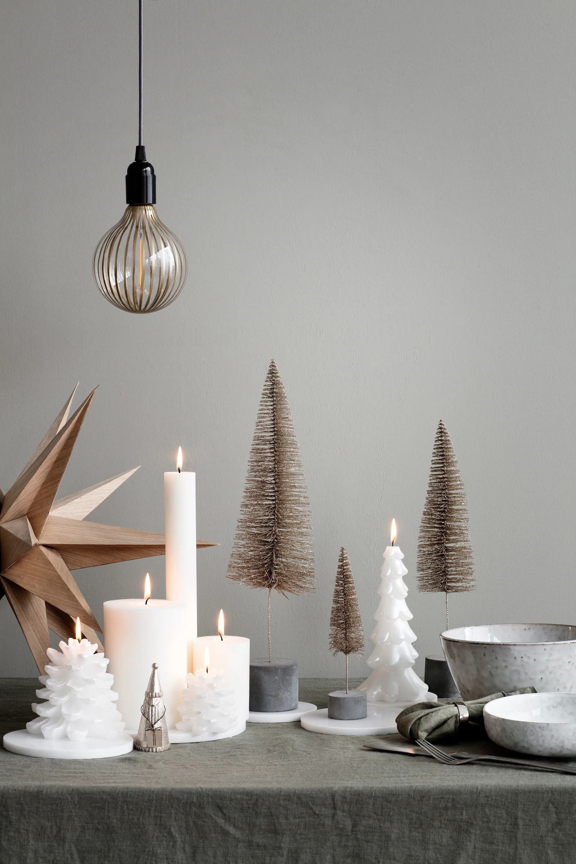 Venus puutähti Ø55 cm, Natural Broste Copenhagen