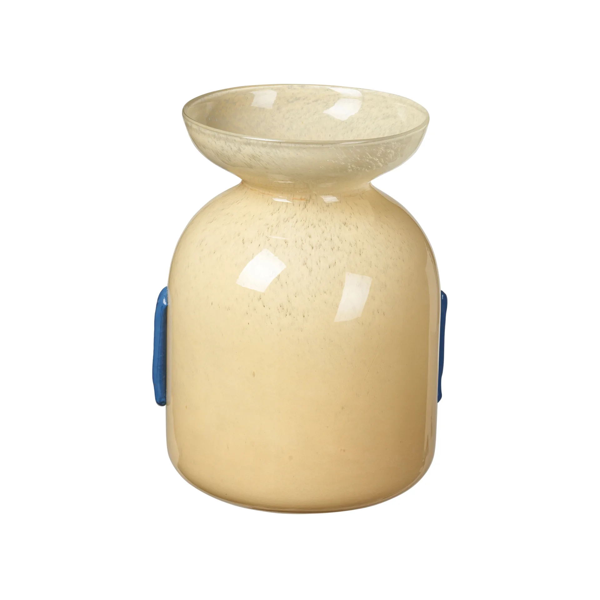 Vera maljakko 30cm, Anise yellow-Serenity lt. blue Broste Copenhagen