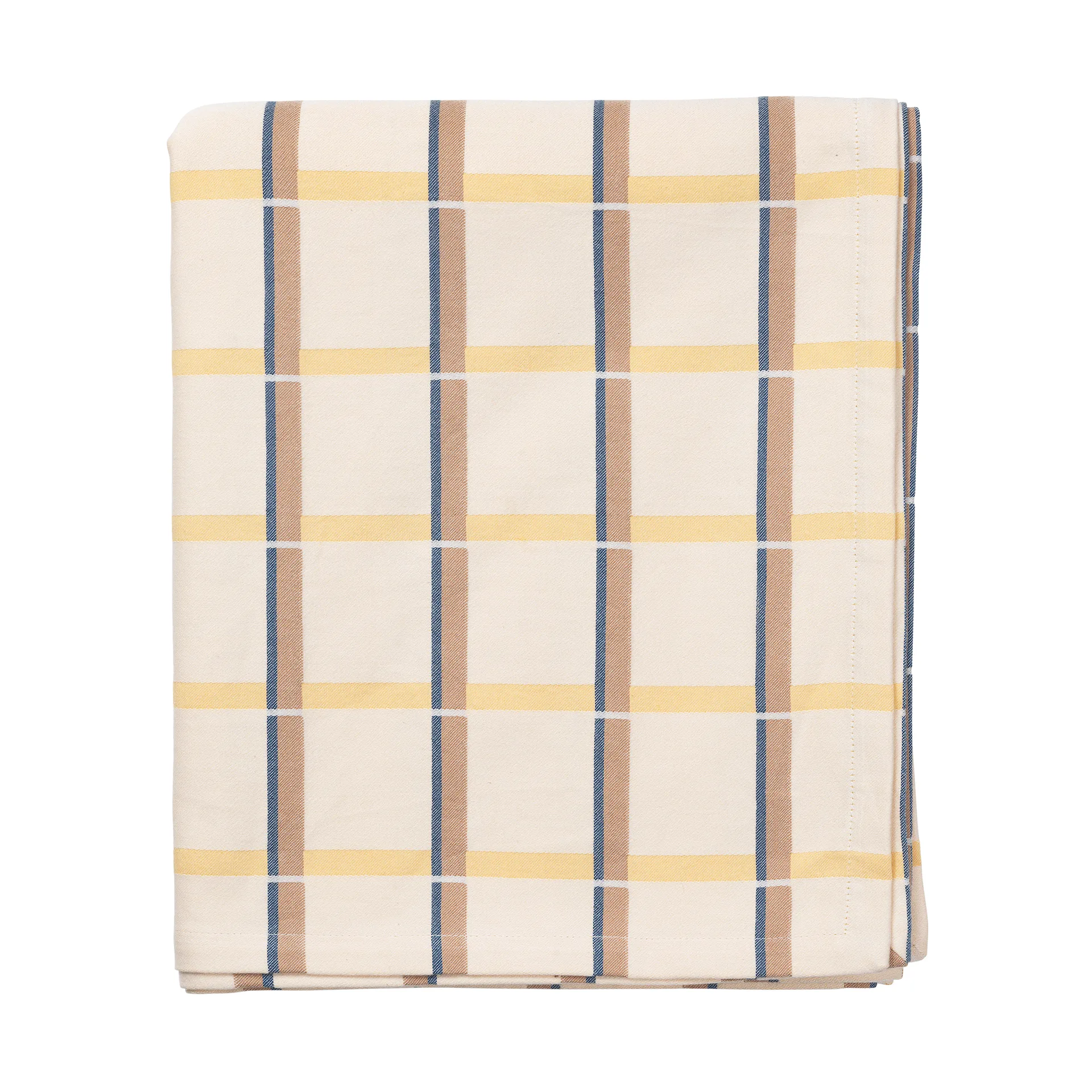 Zappa pöytäliina 160x300 cm, Pale banana yellow Broste Copenhagen