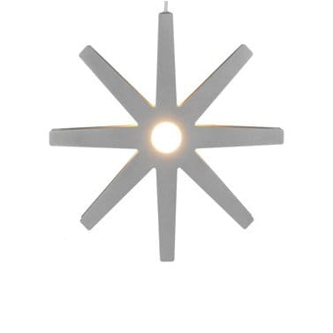 Fling adventtitähti hopea - Ø33 cm - Bsweden