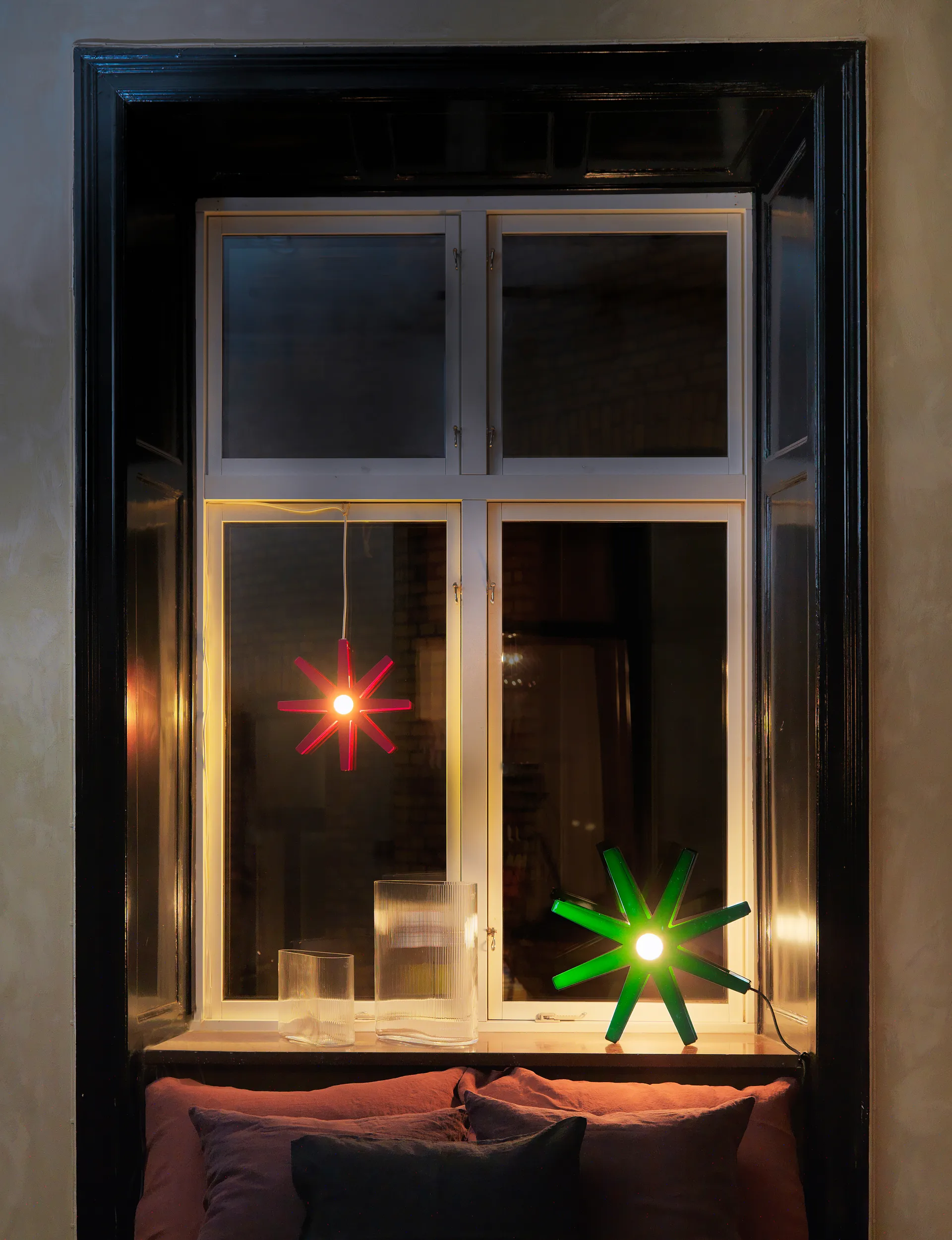 Fling adventtitähti punainen, Ø 33 cm Bsweden