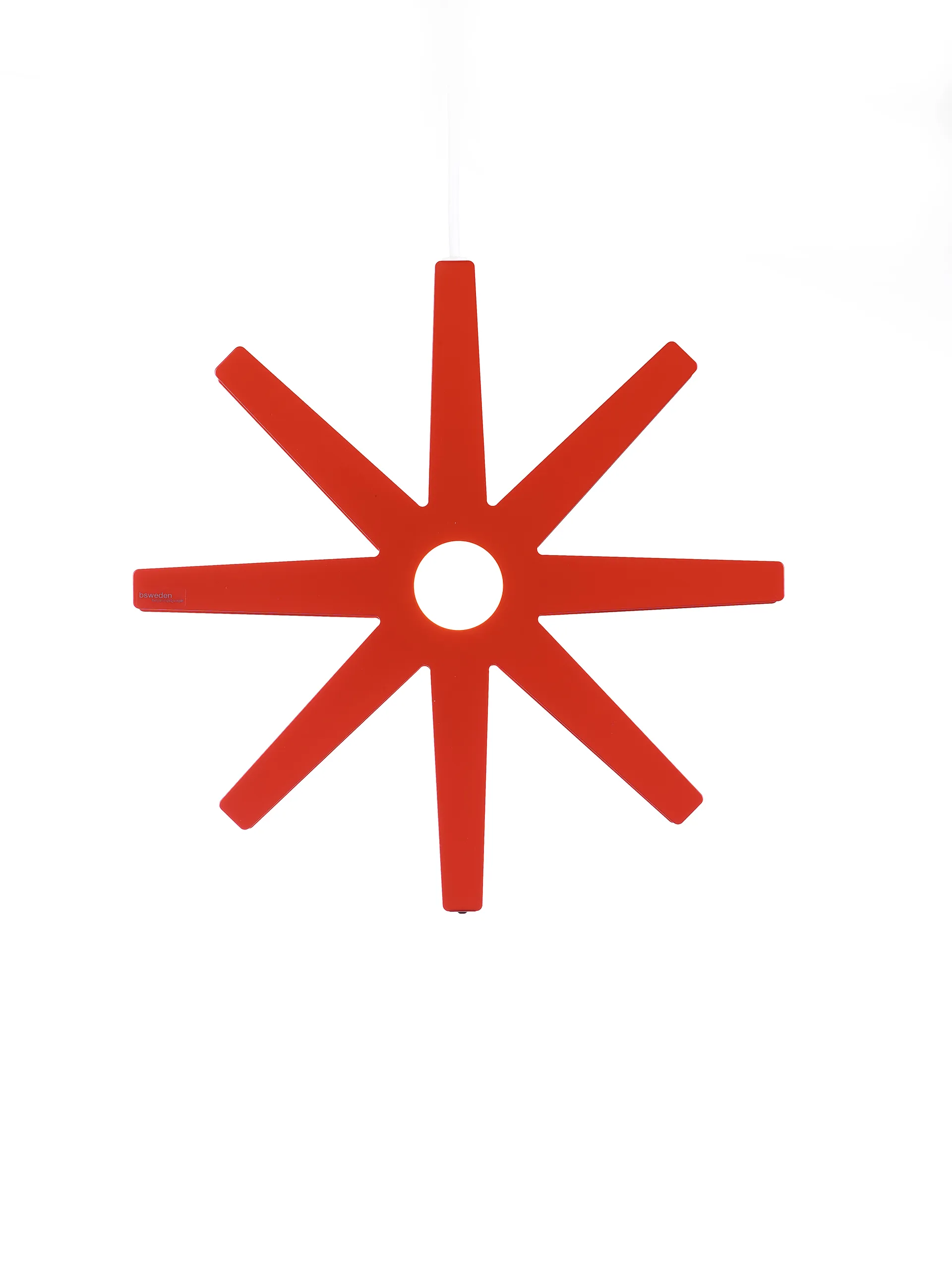 Fling adventtitähti punainen, Ø 33 cm Bsweden