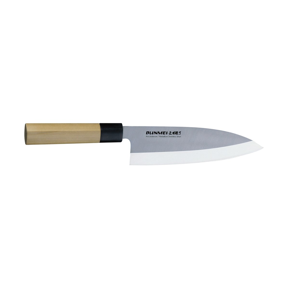 Bunmei debakniv yksipuolisesti teroitettu 19,5 cm Ruostumaton teräs