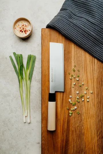 Nakiri-vihannesveitsi - Luonnollinen, 16,5 cm - Bunmei