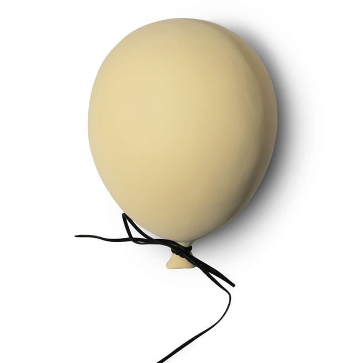 Balloon koriste, 17 cm - Keltainen - By On