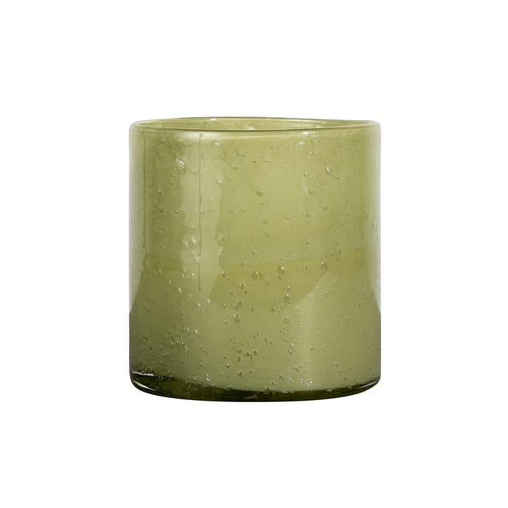 Calore kynttilälyhty-maljakko M Ø15 cm - Green - By On