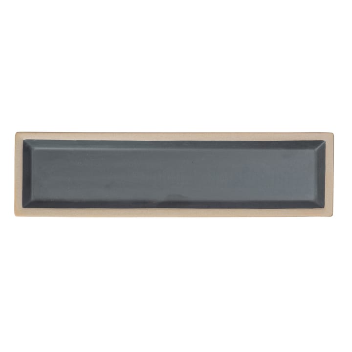Fumiko lautanen, 11,5 x 43 cm - Beige-black - By On