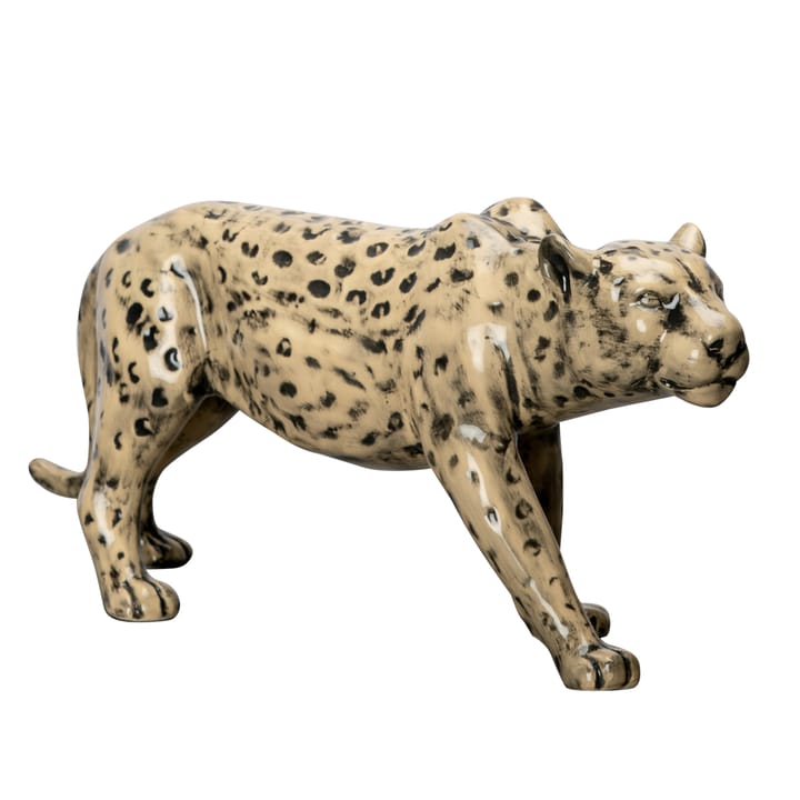 Leopard veistos - ruskea-musta - By On