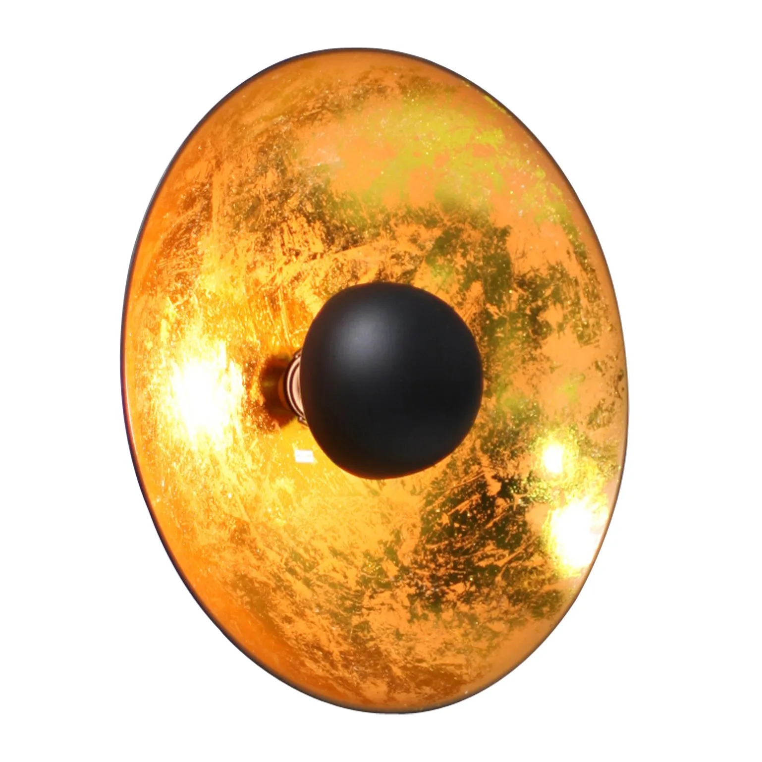 Captain seinävalaisin, musta-kulta By Rydéns