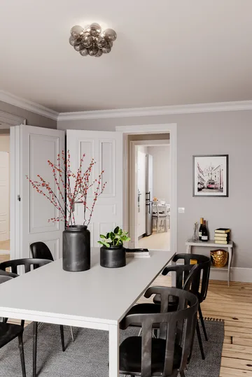 Gross plafondi Ø30 cm - Smoke - By Rydéns