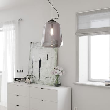 Leola kattovalaisin Ø 33 cm - Musta-savunharmaa - By Rydéns