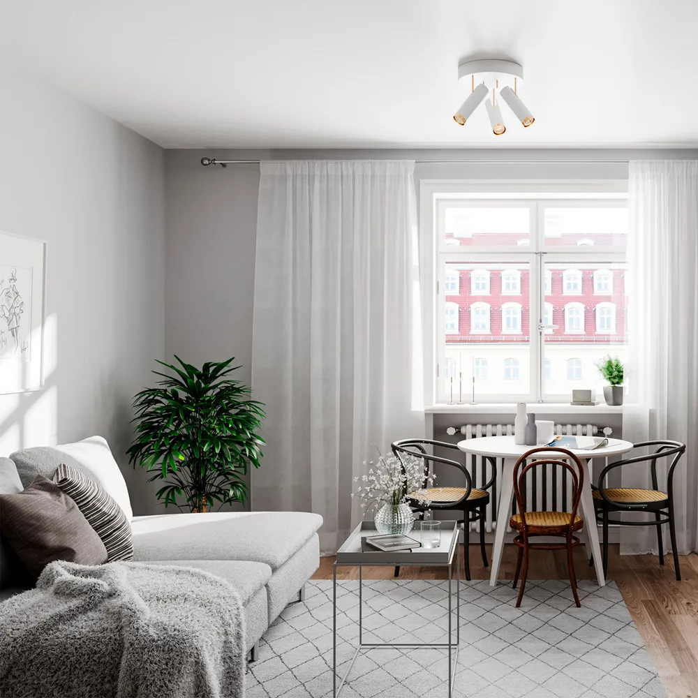 Puls spotlight, Valkoinen By Rydéns