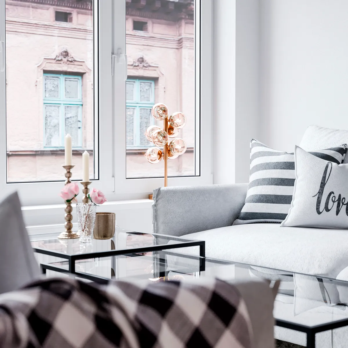 Splendor pöytävalaisin, Kulta-meripihka By Rydéns