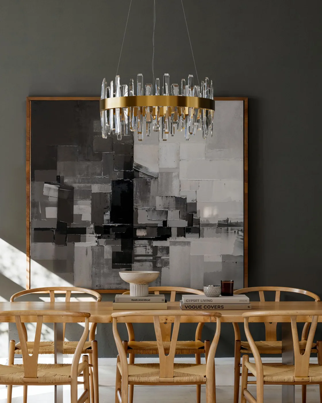 Triumph kattovalaisin Ø60 cm, Messinki-kirkas By Rydéns