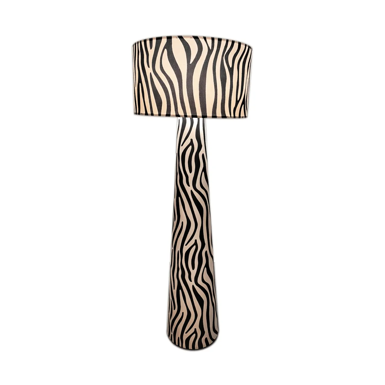 Zany Zebra lattiavalaisin, Musta-valkoinen, 144 cm By Rydéns