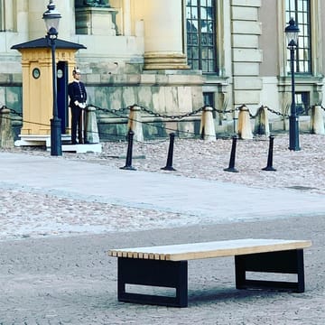 Block penkki - Mahonki, leveä, musta jalusta - Byarums bruk