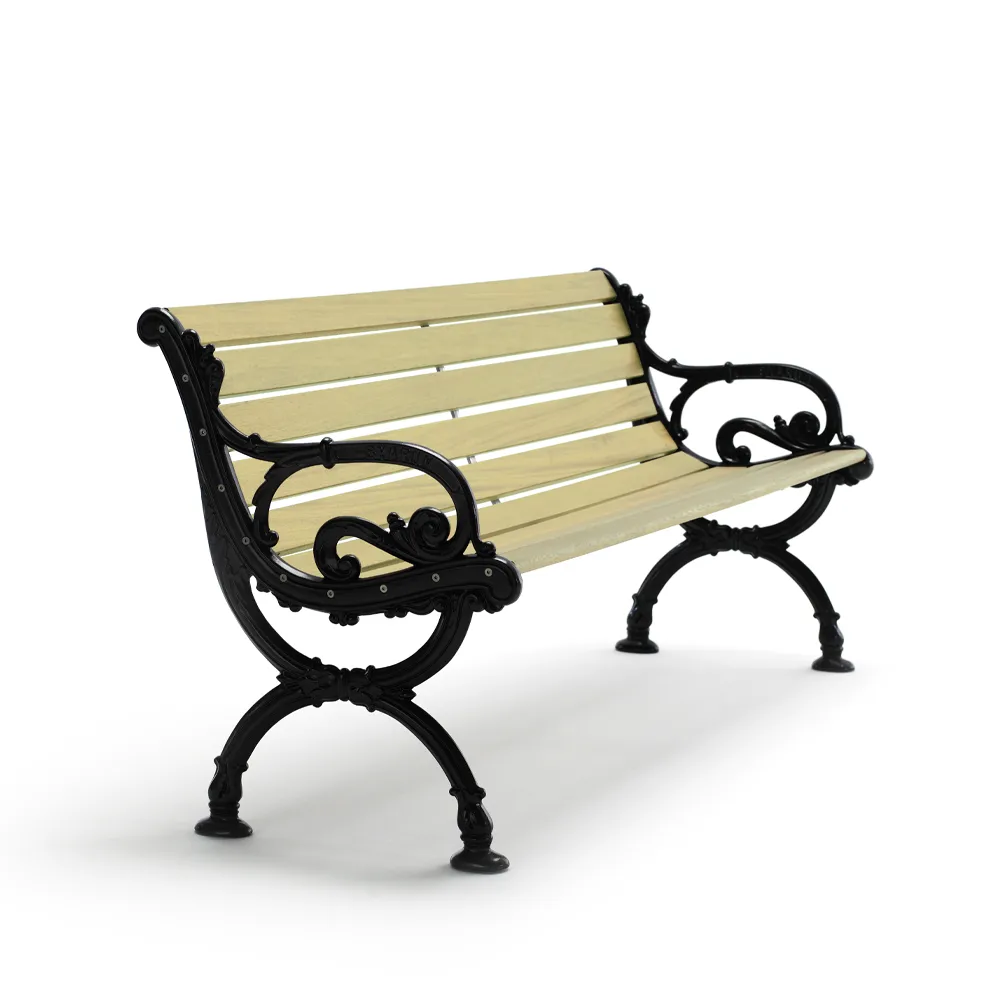 Byarums bruk Byarum sohva Mäntyimpregnointi, musta teline, 155 cm