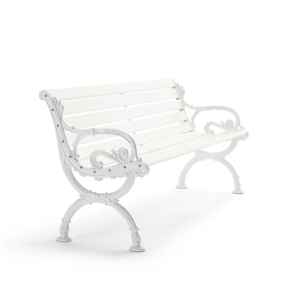 Byarums bruk Byarum sohva Valkoinen lakattu mänty, valkoinen jalusta, 185 cm