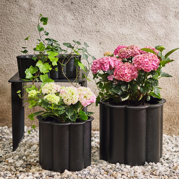 Gråsippa ruukku, Musta, no. 1 Ø33 cm Byarums bruk