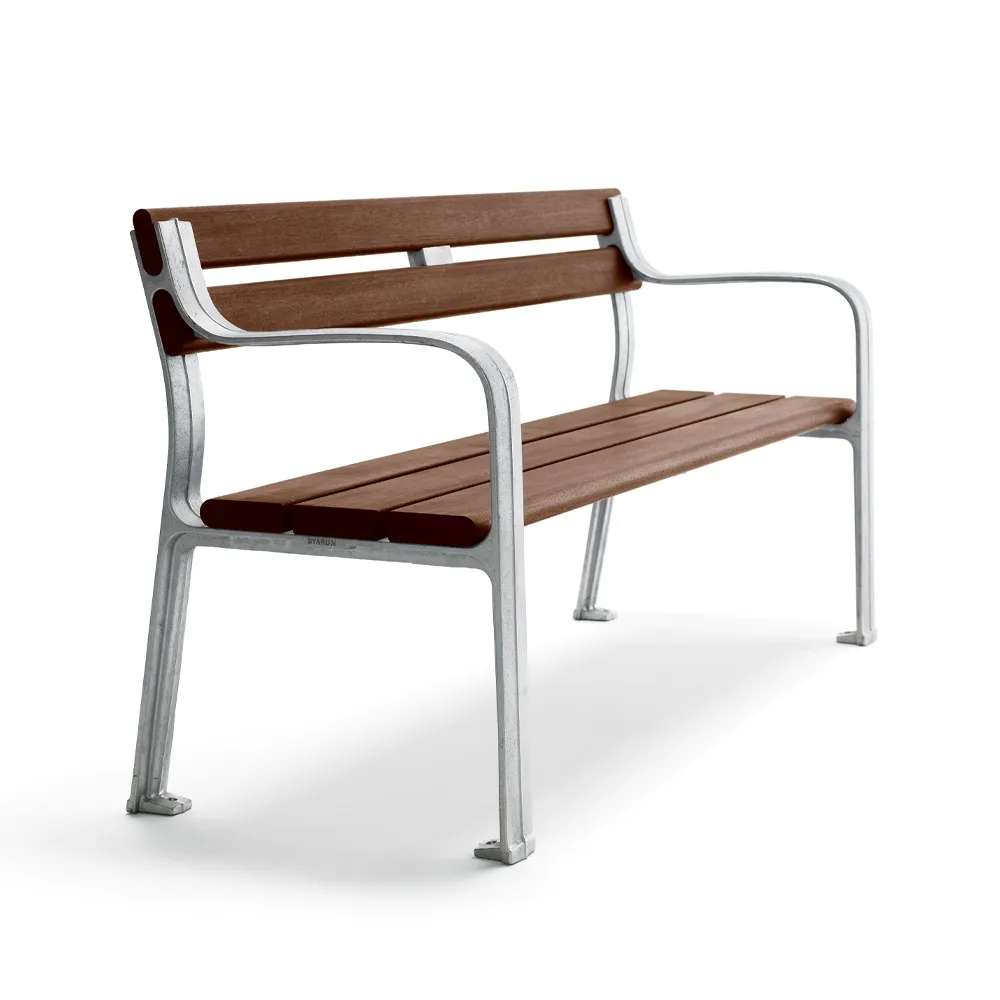 Byarums bruk Joy sohva Mahonki, raaka alumiiniteline