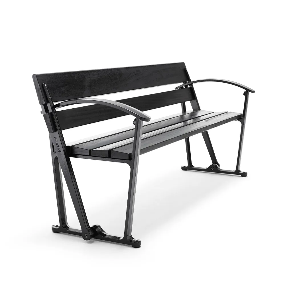 Byarums bruk Waterloo sohva Mahonki musta laseeraus, musta jalusta